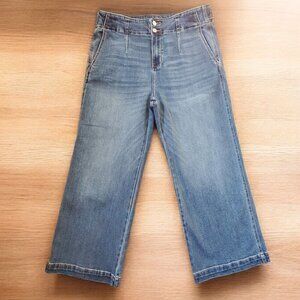 Artemis Vintage Jeans Women's Size 11/29 Wide Leg Adjustable Waist Ankle Stretch